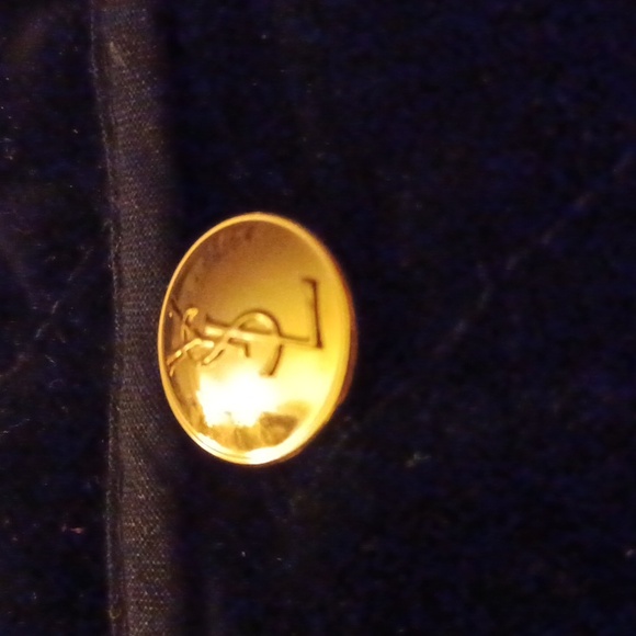 BLACK VELVET YSL POUCH - Picture 2 of 4